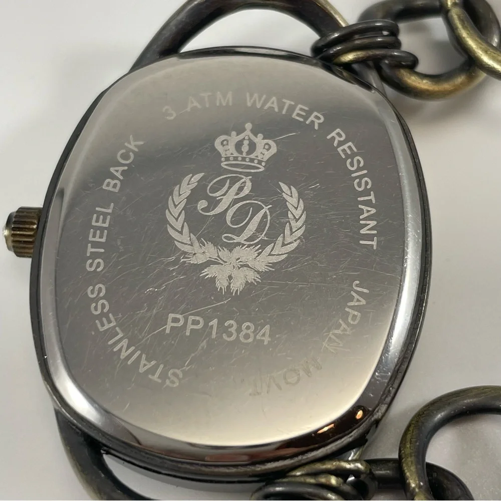 Premier Designs Antique Gold Watch Timeless   (Bracelet Brand New Battery)